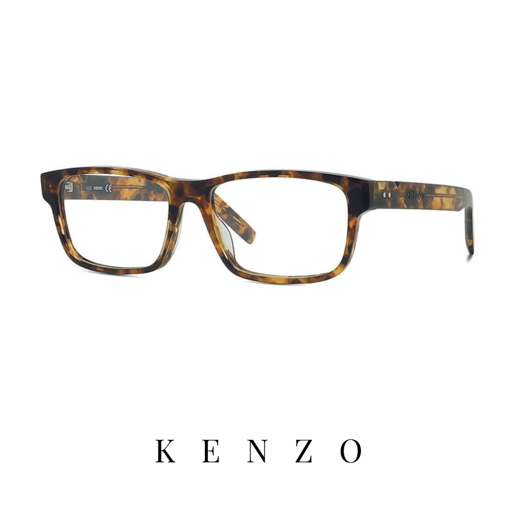 Kenzo Eyewear - Rectangle - Havana