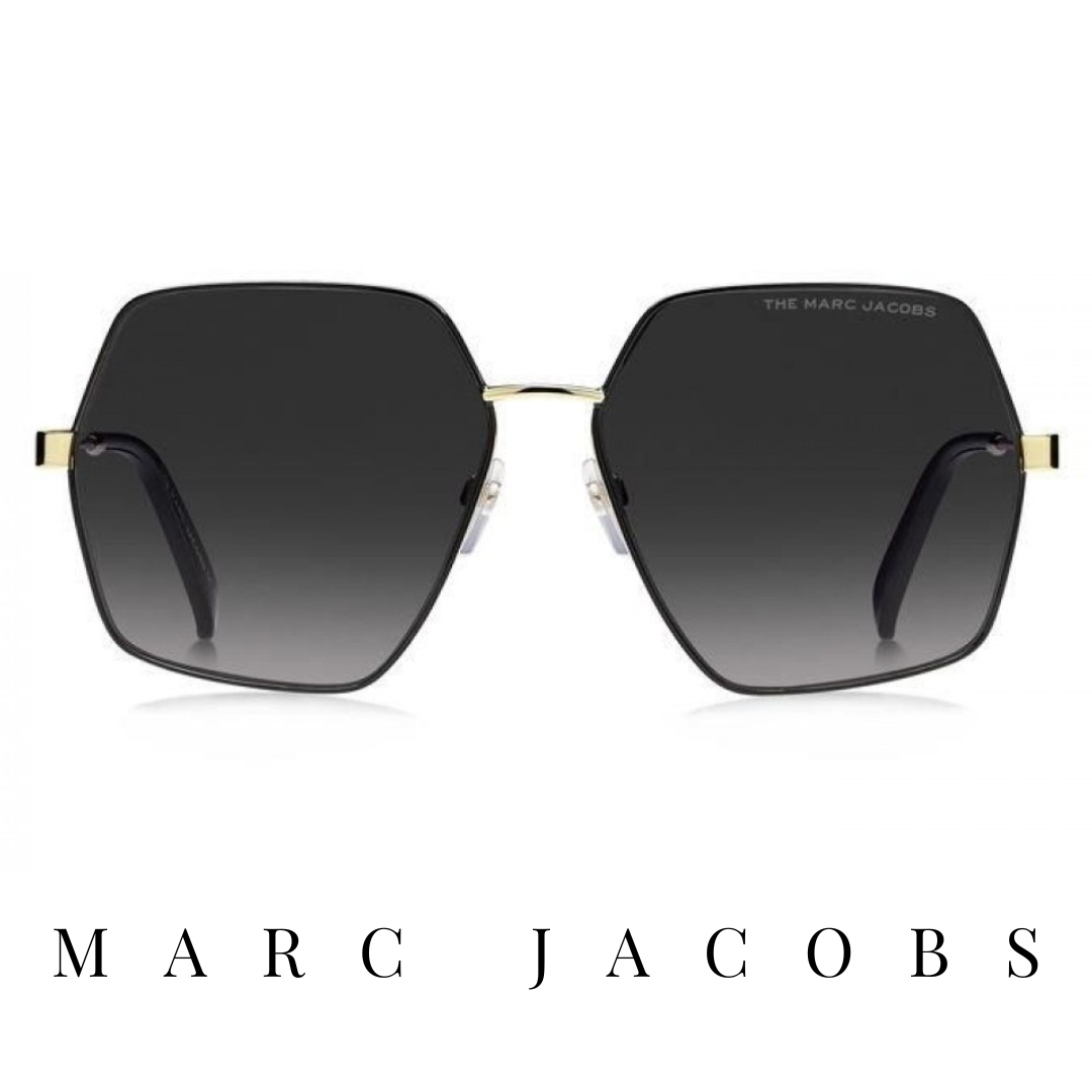 Marc Jacobs - Oversized - Hexagonal - Gold/Black