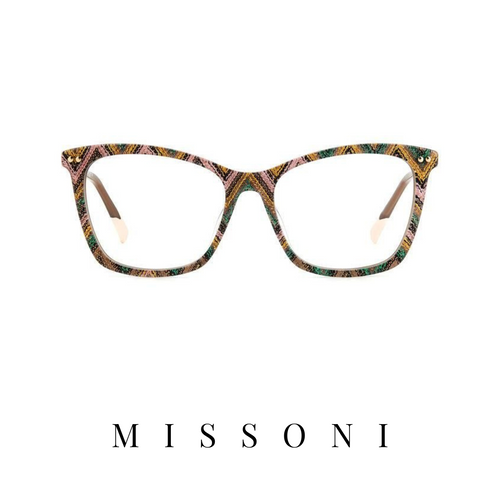 Missoni Eyewear - Butterfly - Multicolor/Rose-Gold