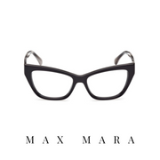 Max Mara Eyewear - Cat-Eye - Black/Brown&Grey
