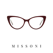 Missoni Eyewear - Cat-Eye - Burgundy/Gold