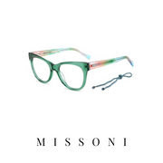 Missoni Eyewear - Butterfly - Transparent Green/Transparent Multicolor Gradient
