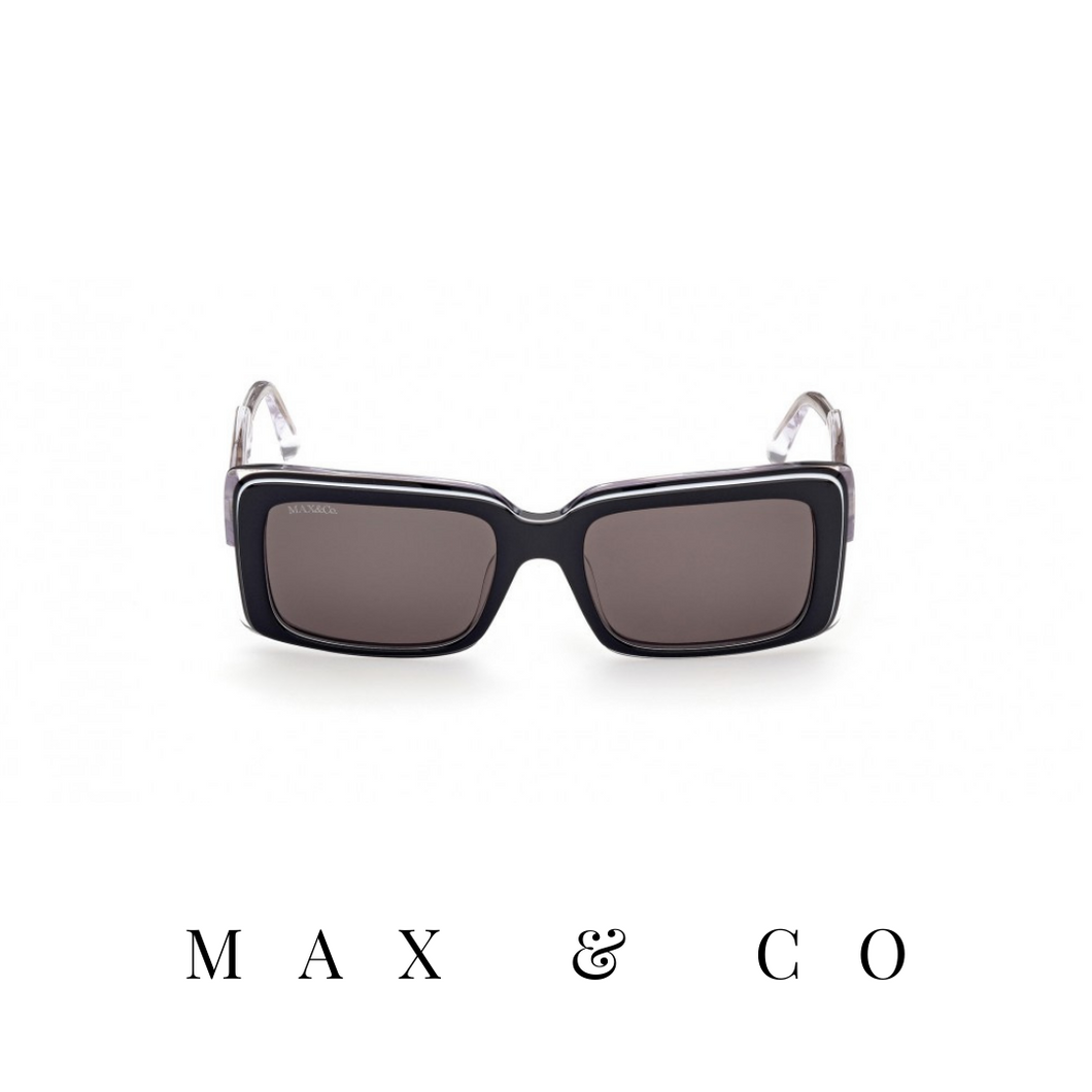 Max&Co. - Rectangle - Black/Transparent