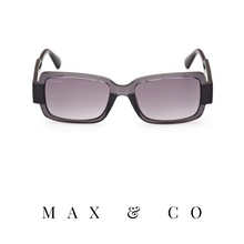 Max&Co. - Rectangle - Transparent Grey/Black