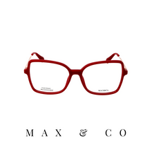 Max&Co. Eyewear - Oversized - Burgundy/Rose-Gold