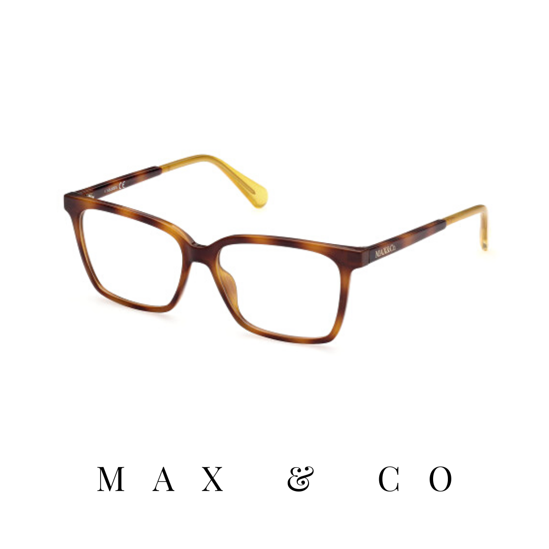 Max&Co. Eyewear - Square - Havana/Yellow