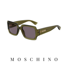 Moschino - Rectangle - Transparent Green