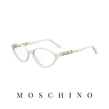Moschino Eyewear - Mini Cat-Eye - White/Gold