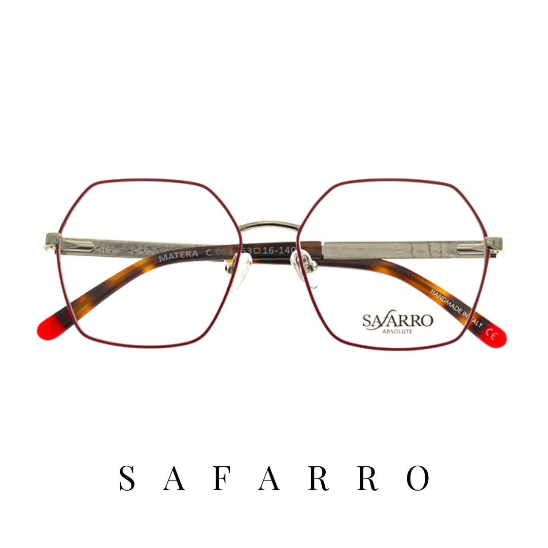 Safarro Eyewear - "Matera" - Silver/Pink