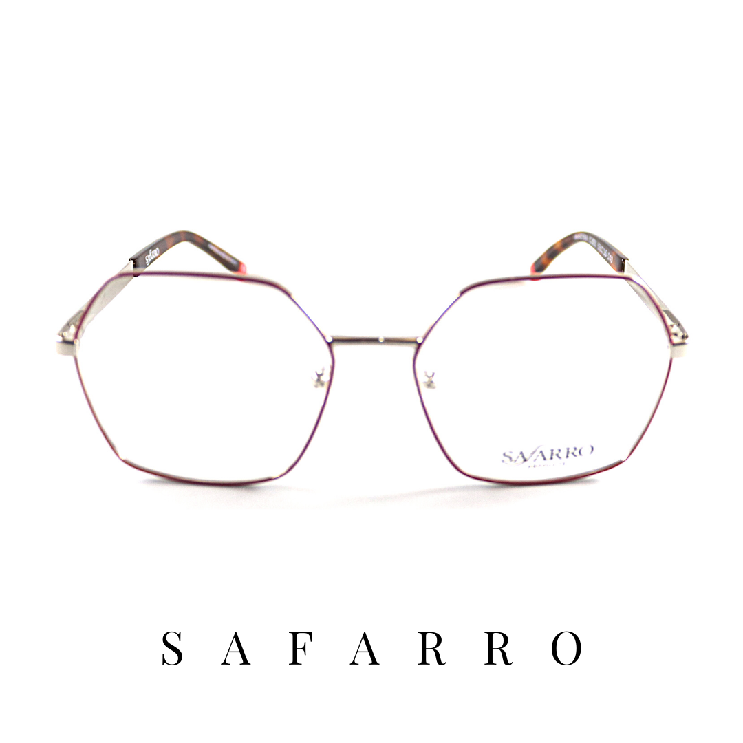 Safarro Eyewear - "Matera" - Silver/Pink