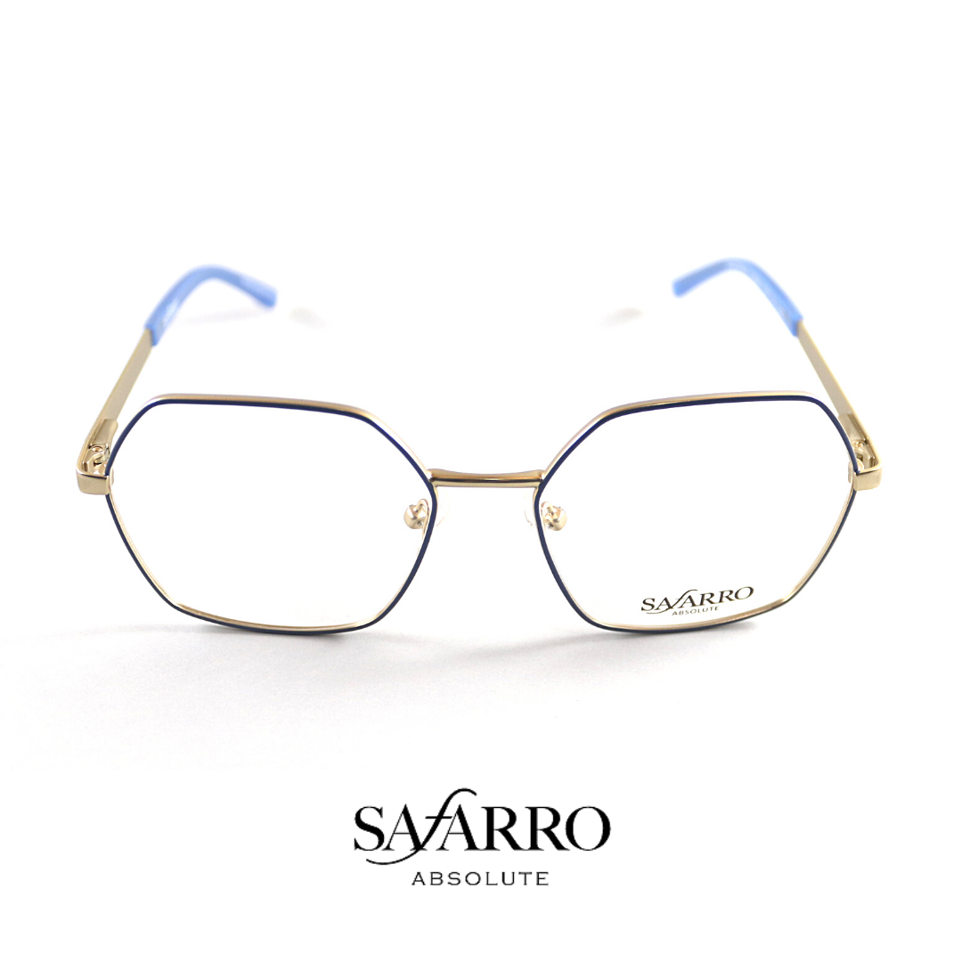 Safarro Eyewear - "Matera" - Gold/Blue