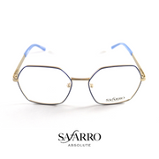 Safarro Eyewear - "Matera" - Gold/Blue