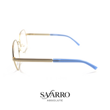 Safarro Eyewear - "Matera" - Gold/Blue