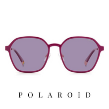 Polaroid Eyewear - Square - Rose-Gold&Purple - Clip-On