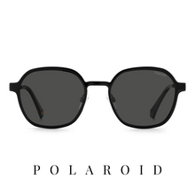 Polaroid Eyewear - Square - Unisex - Silver&Black - Clip-On