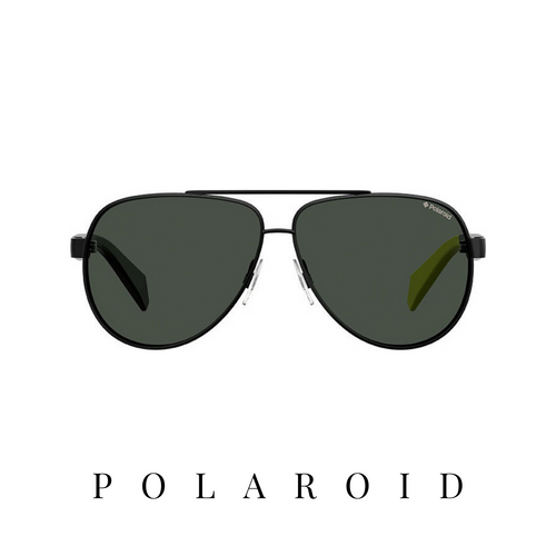 Polaroid - Aviator - Black/Yellow - Polarized