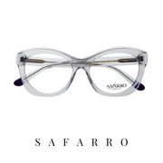 Safarro Eyewear - "Positano" - Transparent Light Grey