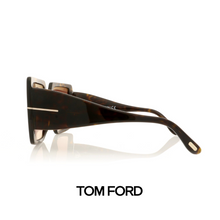 Tom Ford - 'Quinn' - Square - Oversized - Havana