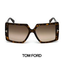 Tom Ford - 'Quinn' - Square - Oversized - Havana