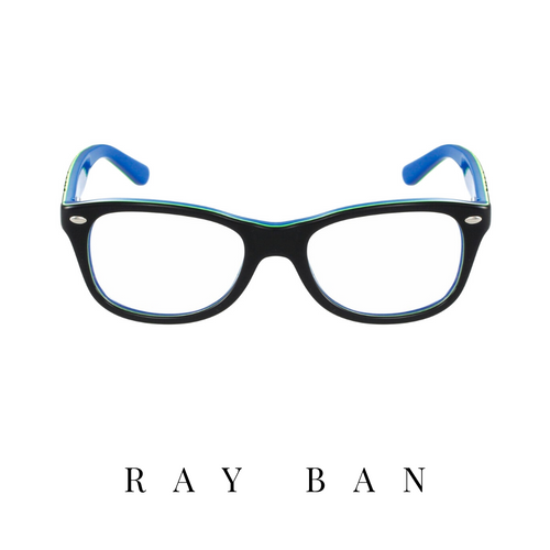 Ray Ban Eyewear - Kids - Square - Black/Blue