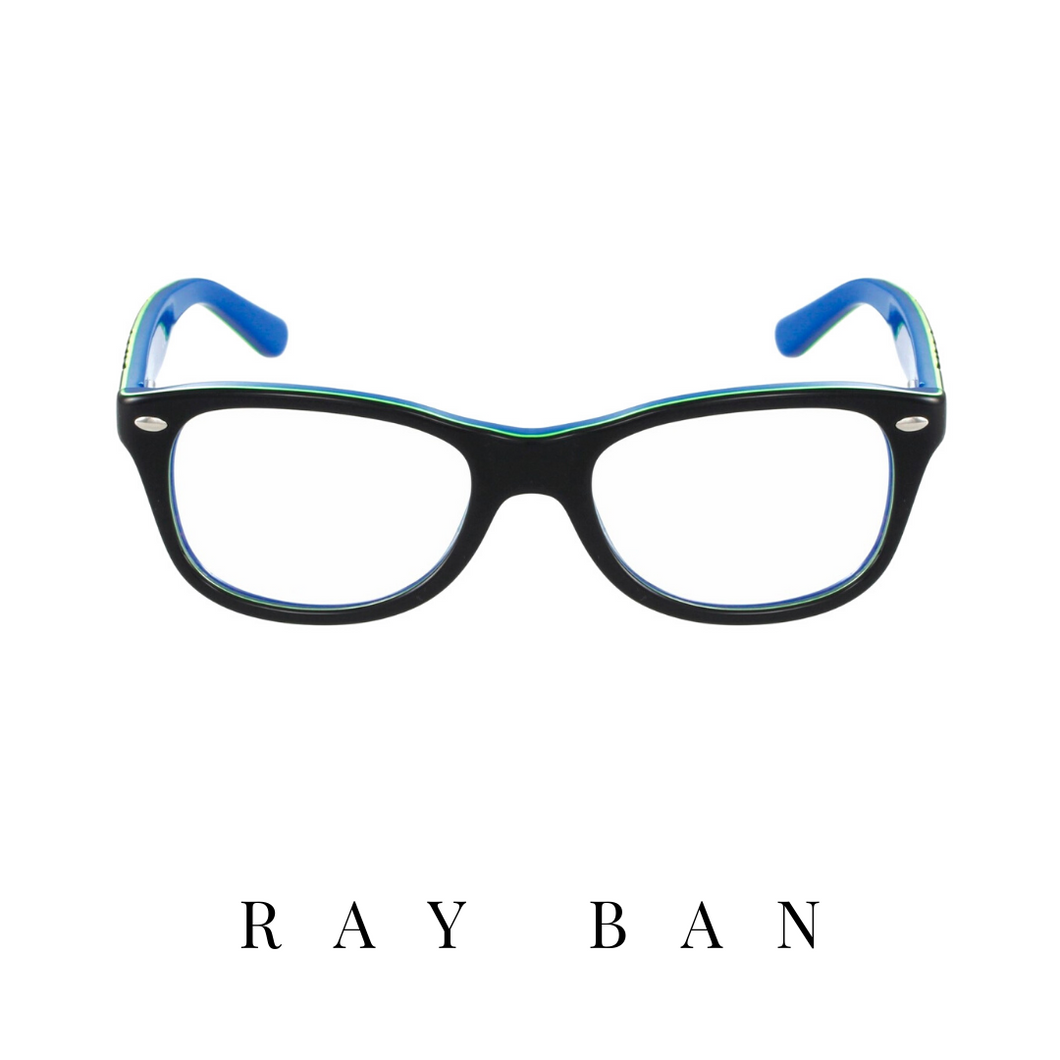Ray Ban Eyewear - Kids - Square - Black/Blue