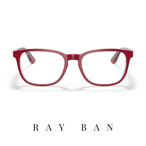 Ray Ban Eyewear - Kids - Square - Red