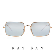 Ray Ban - 'Evolve' - Rectangle - Unisex - Gold&Blue - Photochromic