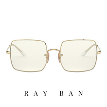 Ray Ban - 'Evolve' - Square - Gold&Transparent - Photochromic