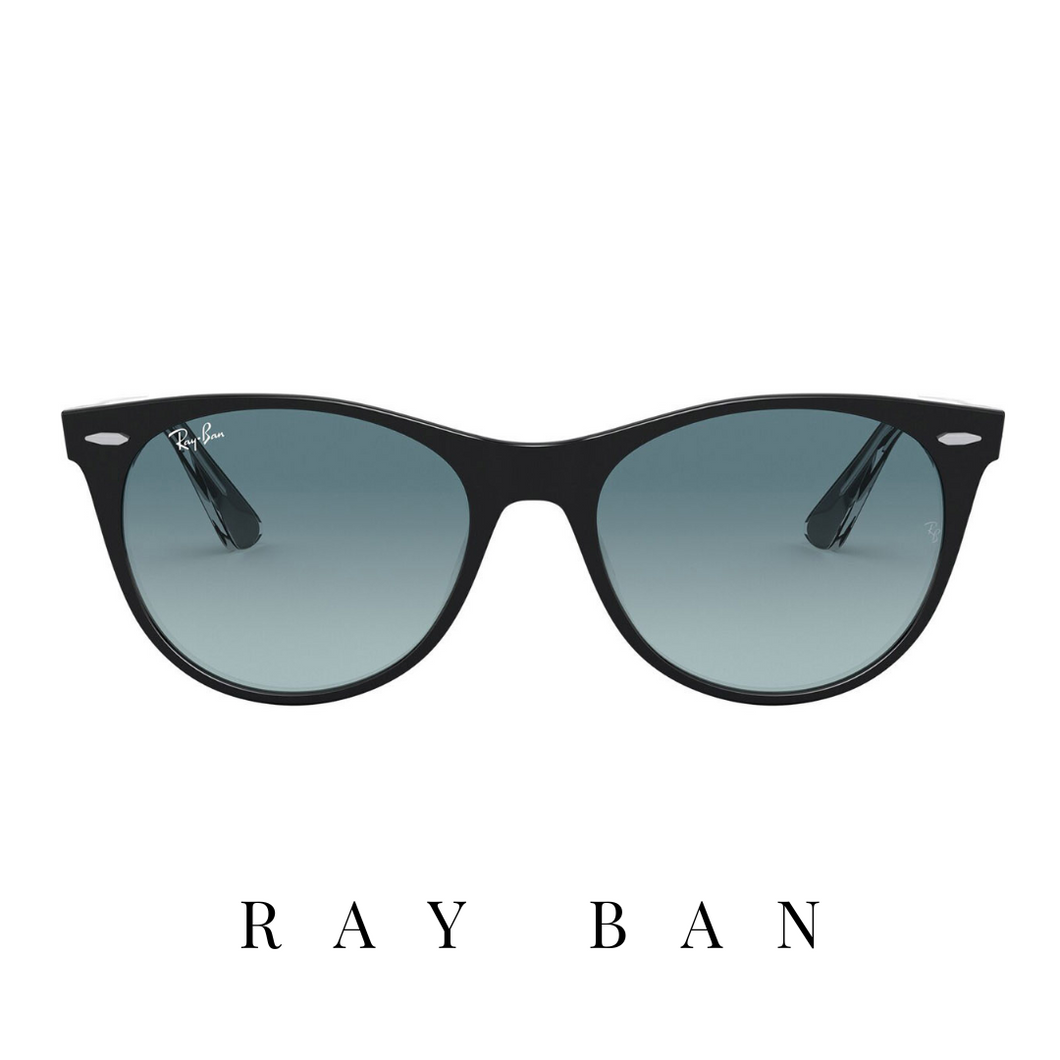 Ray Ban - 'Wayfarer II' - Unisex - Black&Blue Gradient