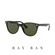 Ray Ban - 'Wayfarer II' - Unisex - Black&Green - Polarized