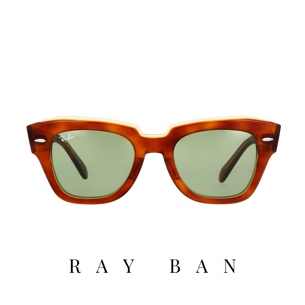 Ray Ban - 'State Street' - Havana&Light Green
