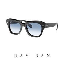 Ray Ban - 'State Street' - Black&Clear Gradient Blue
