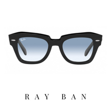 Ray Ban - 'State Street' - Black&Clear Gradient Blue