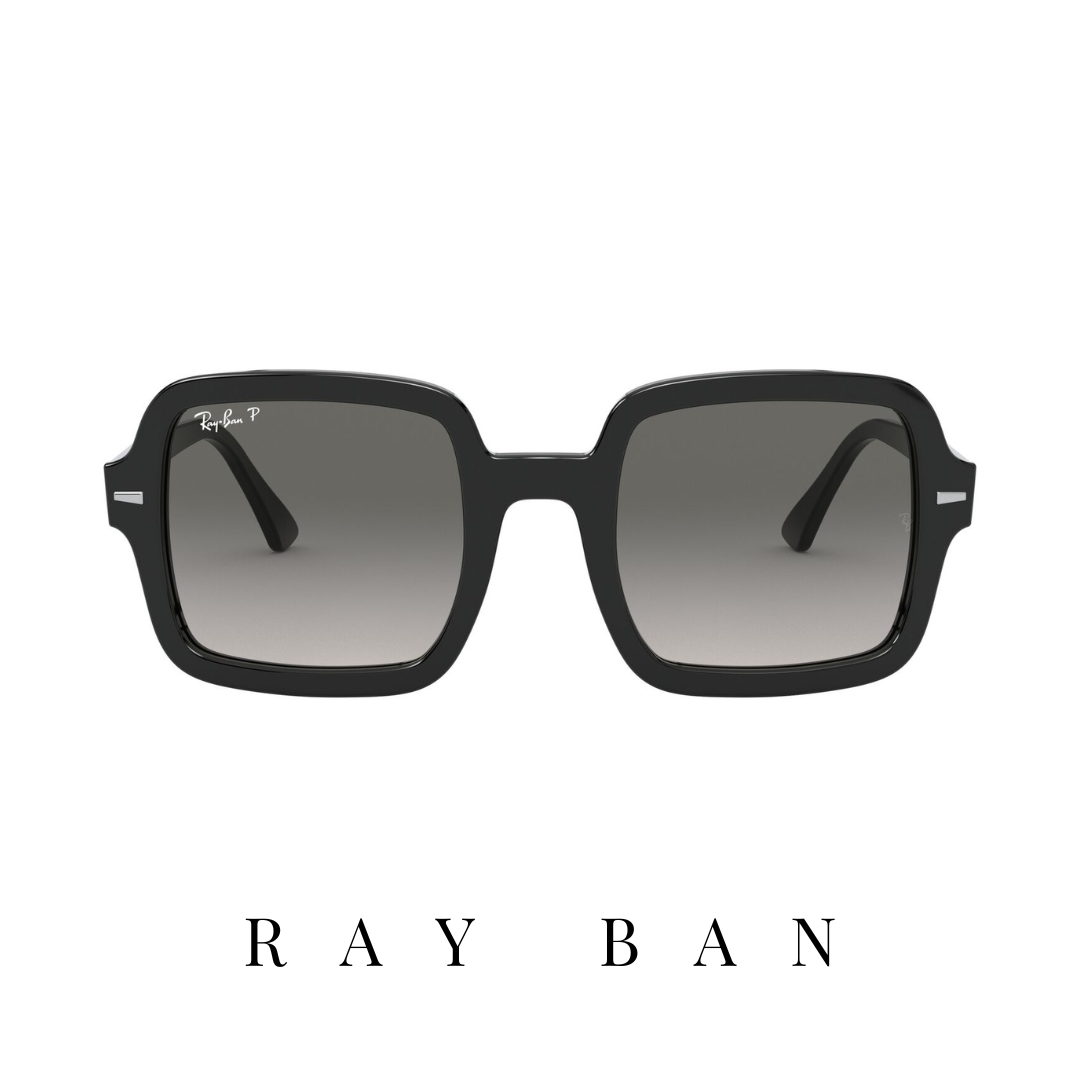 Ray Ban - Square - Black - Polarized