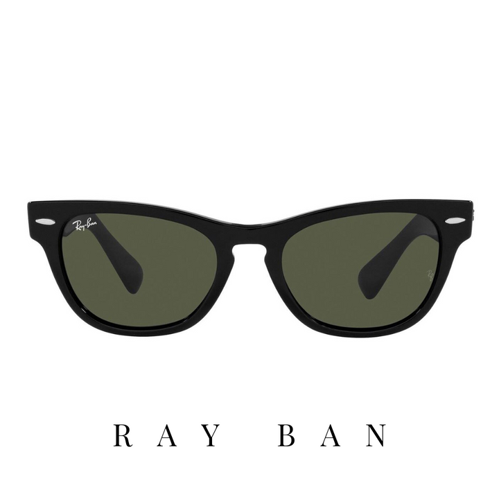 Ray Ban - 'Laramie' - Cat-Eye - Black&Green