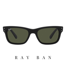 Ray Ban - 'Mr Burbank' - Rectangle - Black&Green