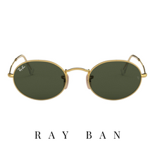 Ray Ban - Oval - Unisex - Gold&Green