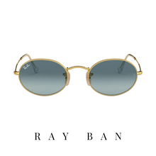 Ray Ban - Oval - Unisex - Gold&Gray Gradient