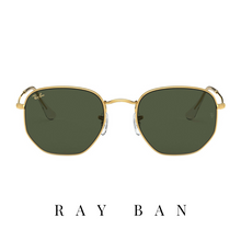 Ray Ban - 'Hexagonal' - Gold&Green