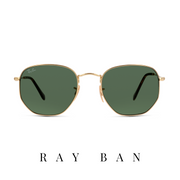 Ray Ban - Hexagonal - Unisex - Gold&Green