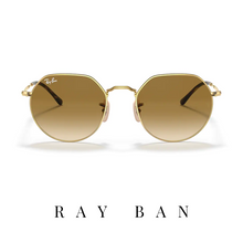 Ray Ban - 'Jack' - Unisex - Gold&Brown Gradient