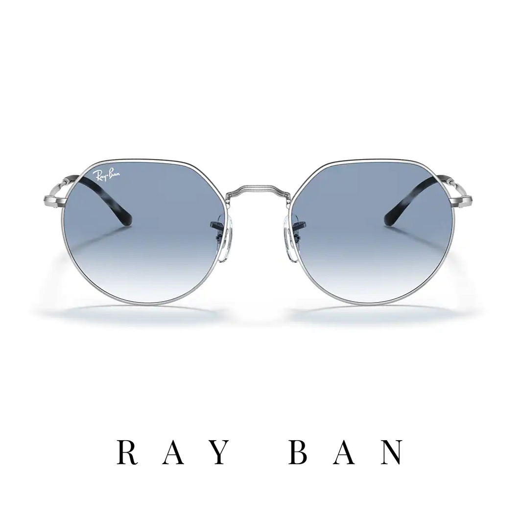Ray Ban - 'Jack' - Unisex - Silver&Blue Gradient