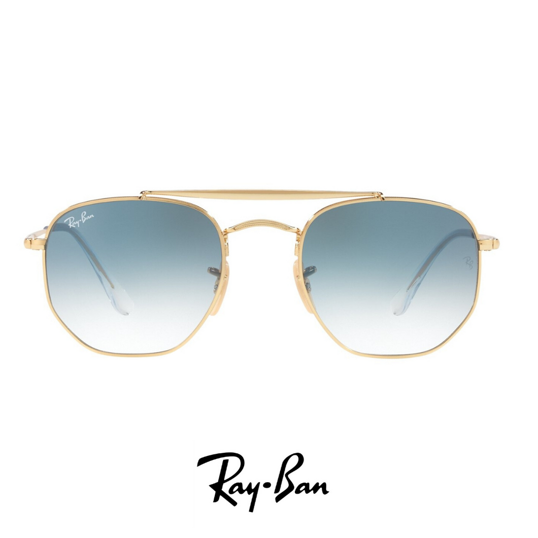 Ray Ban - 'The Marshal' - Gold&Blue
