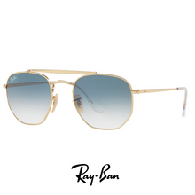Ray Ban - 'The Marshal' - Gold&Blue