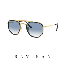 Ray Ban - 'The Marshal II' - Gold&Blue Gradient