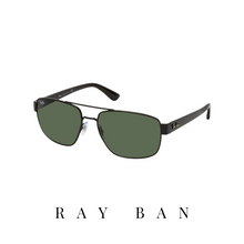 Ray Ban - Irregular - Black&Green