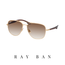 Ray Ban - Square - Gold/Brown