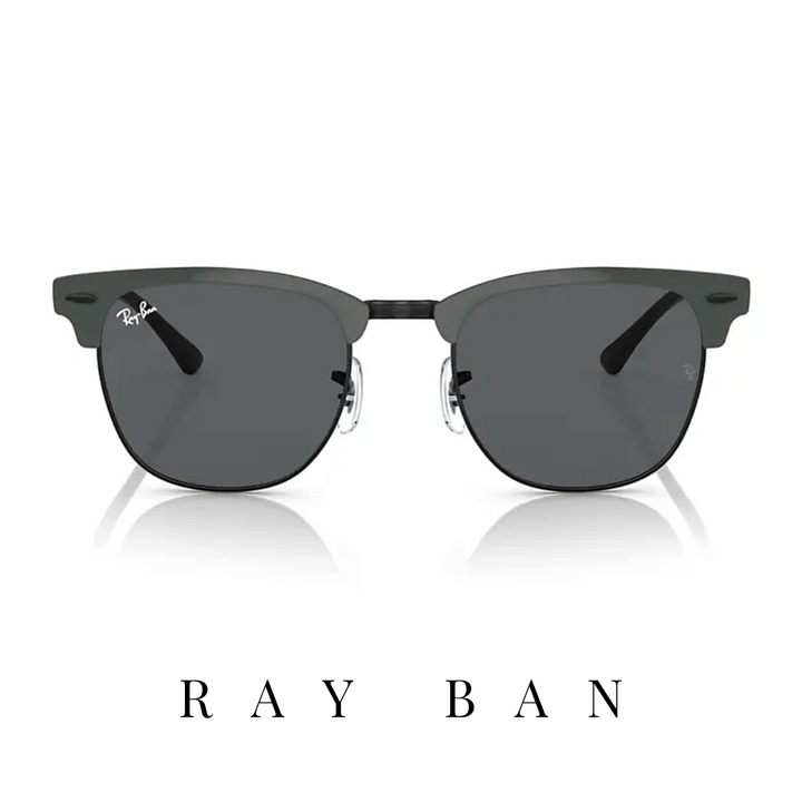 Ray Ban - 'Clubmaster Metal' - Grey/Black