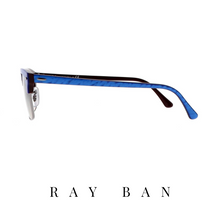 Ray Ban - 'Clubmaster Square' - Unisex - Blue/Gunmetal