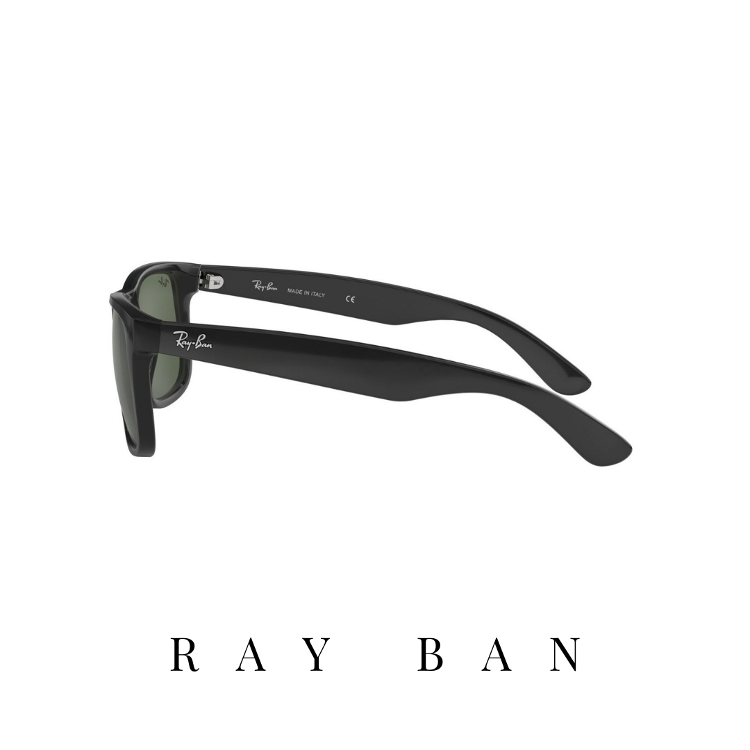 Ray Ban - 'Justin' - Black&Green